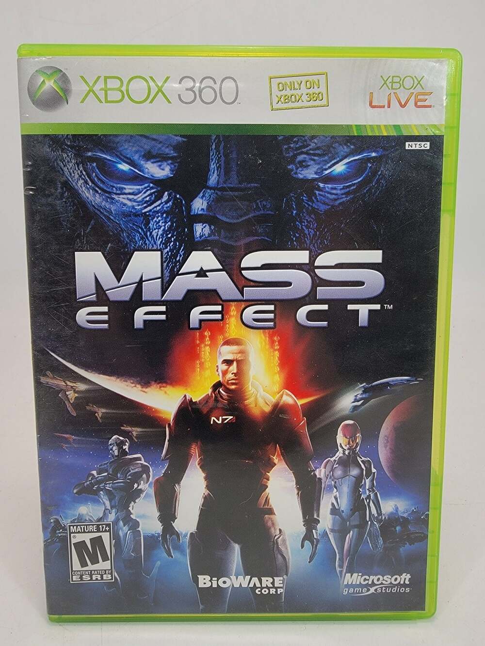Mass Effect Microsoft Xbox 360 Bioware 2007 *Tested *Complete
